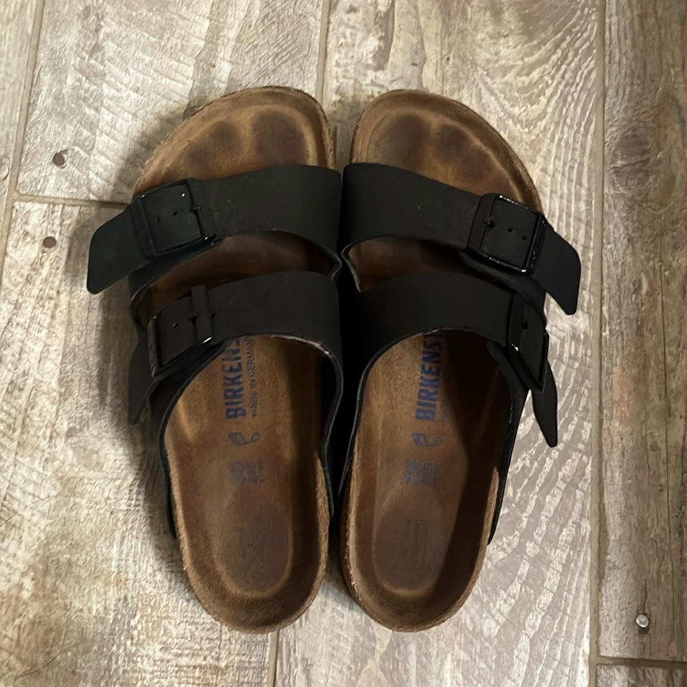 Birkenstock Black Double Strap Sandals